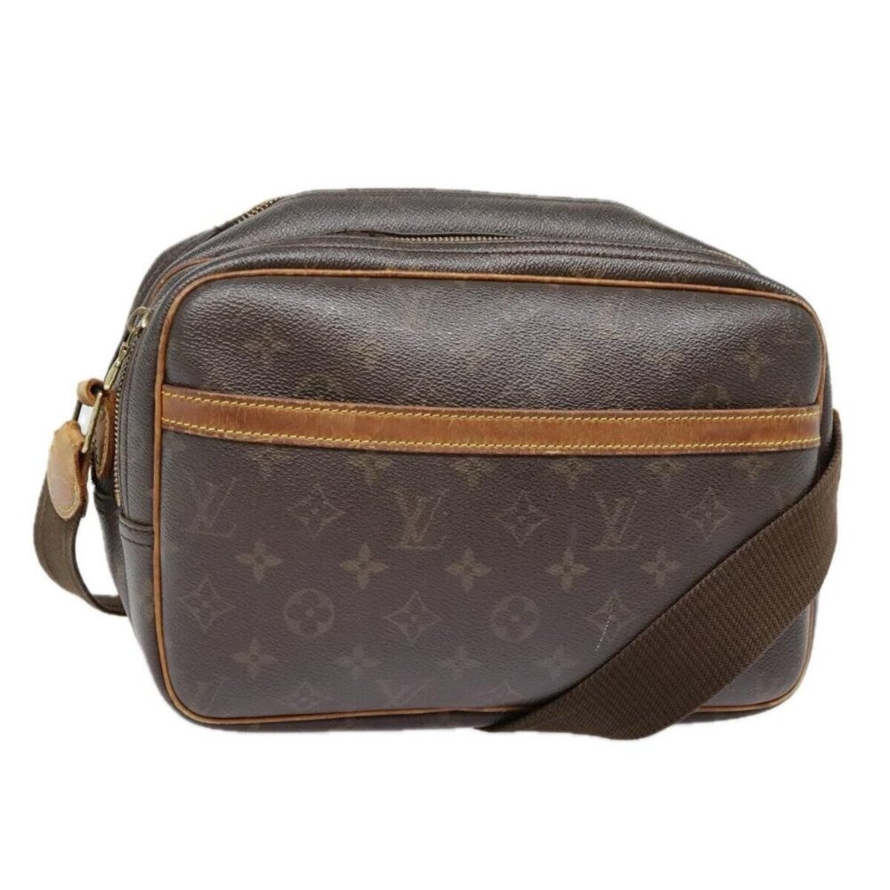 LOUIS VUITTON Monogram Reporter PM Shoulder Bag